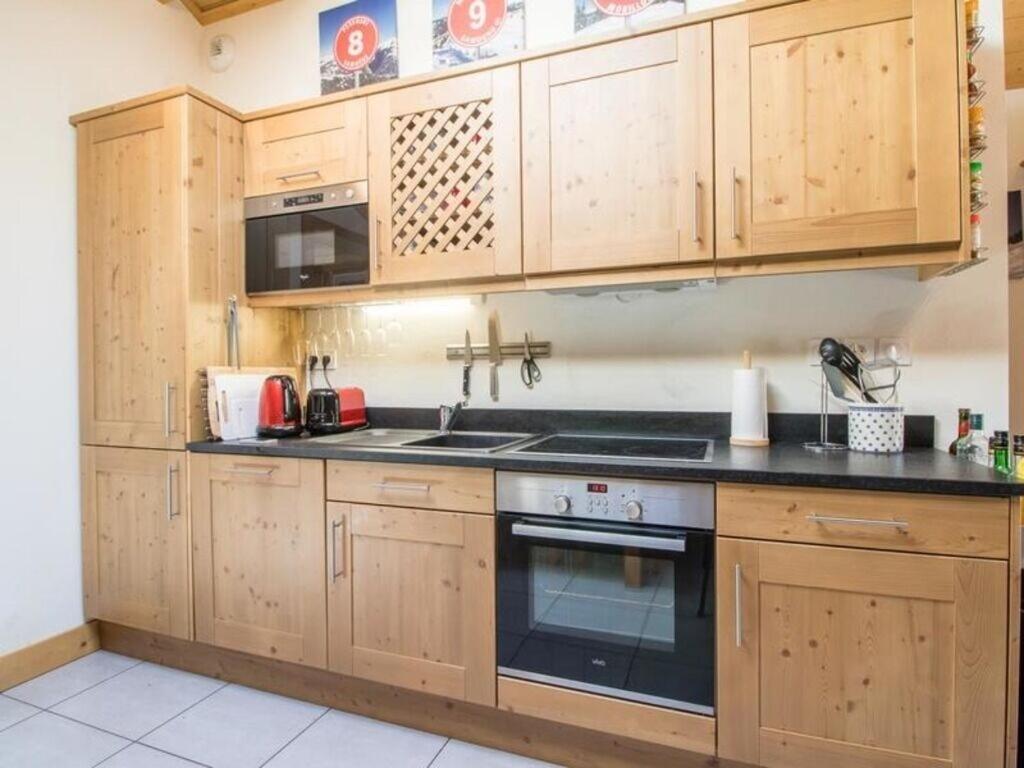 Modern 3 Bed Penthouse Apartment, Balcony & Garage, Close To Village & Ski Bus Samoëns Eksteriør bilde